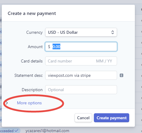 stripe virtual credit card